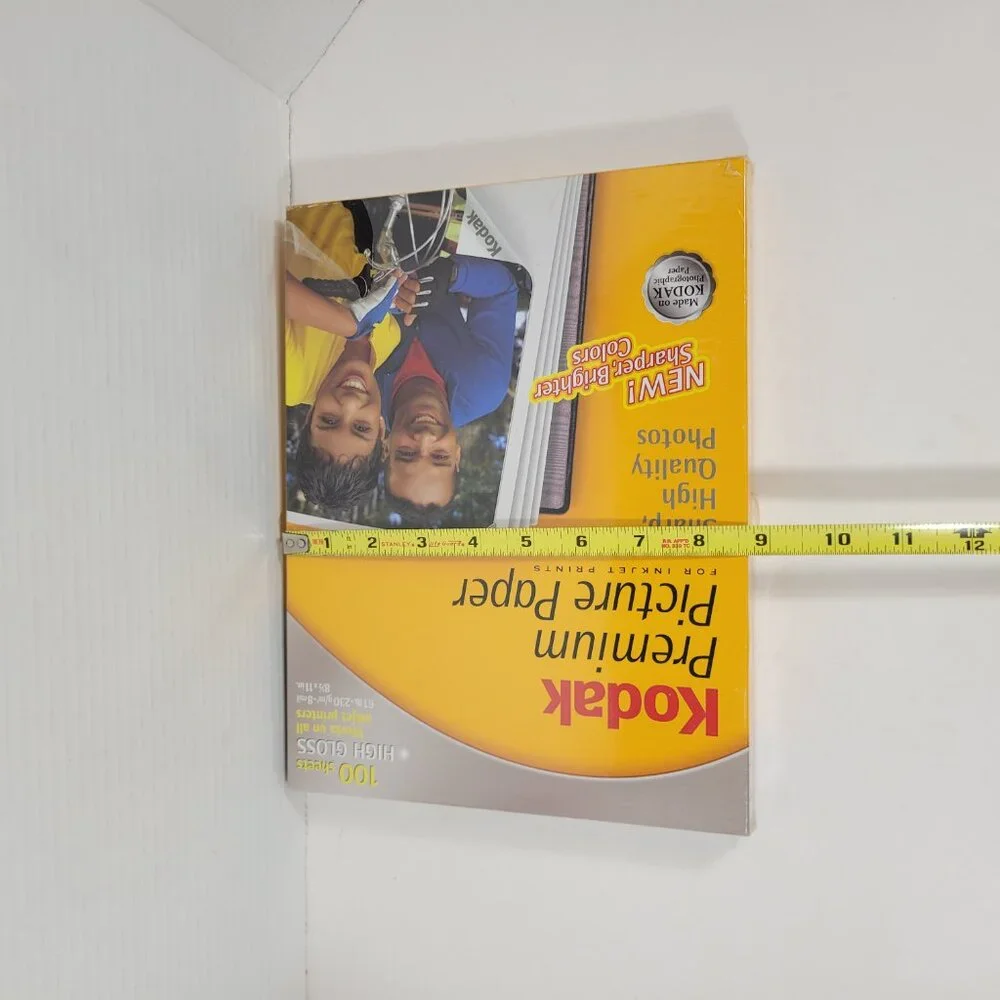 Kodak Premium Picture Paper 100 High Gloss Sheets For Inkjet Printers New Sealed
